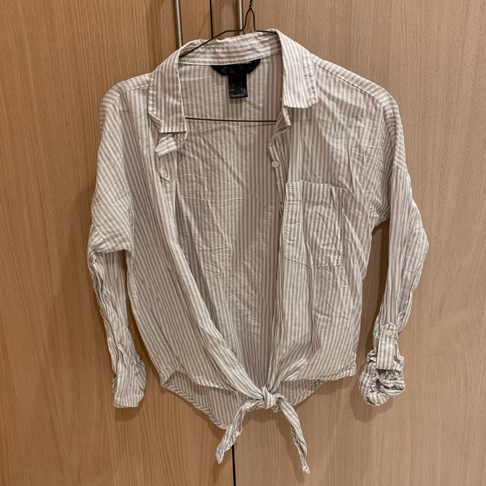 STRIPPED BLOUSE